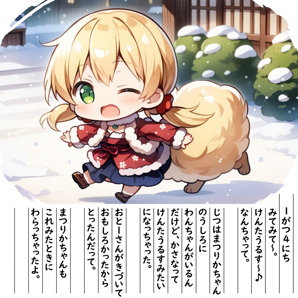 【絵日記】まつりかんたうるす♪