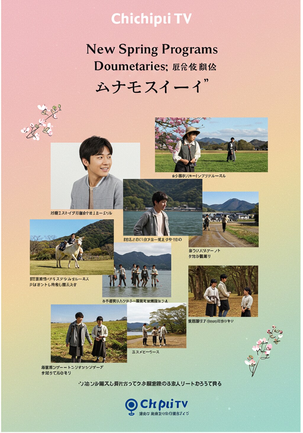ちちぷいテレビ、春の新番組