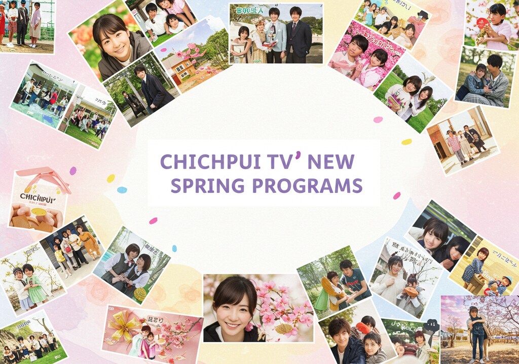 ちちぷいテレビ、春の新番組