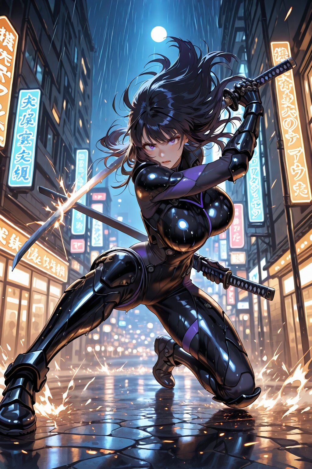 夜を斬る人