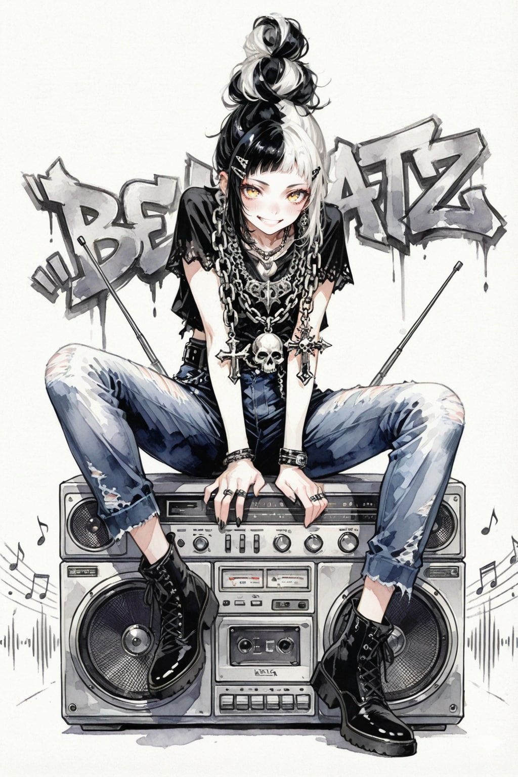 重たそうなネックレス