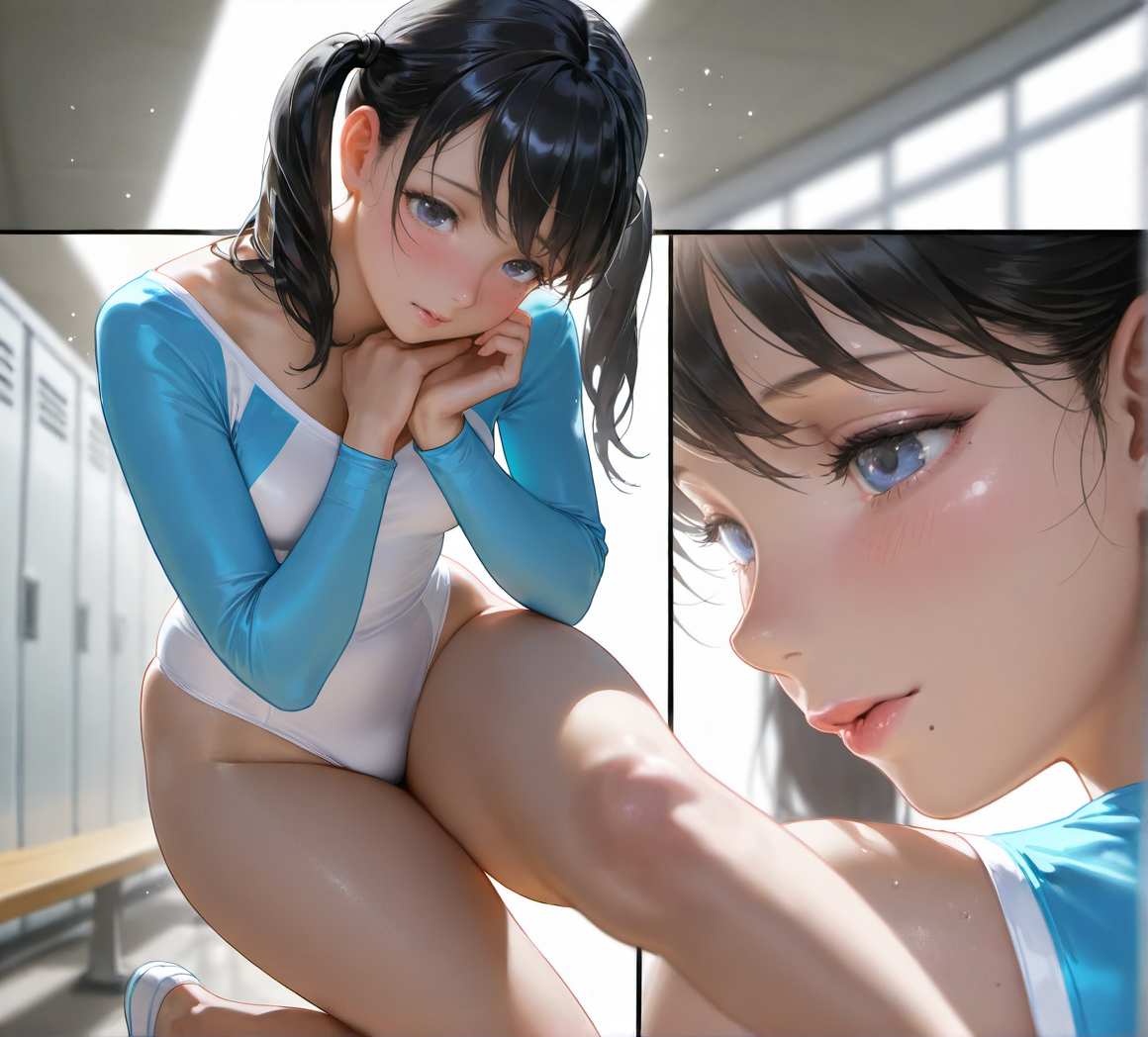 レオタードのある風景