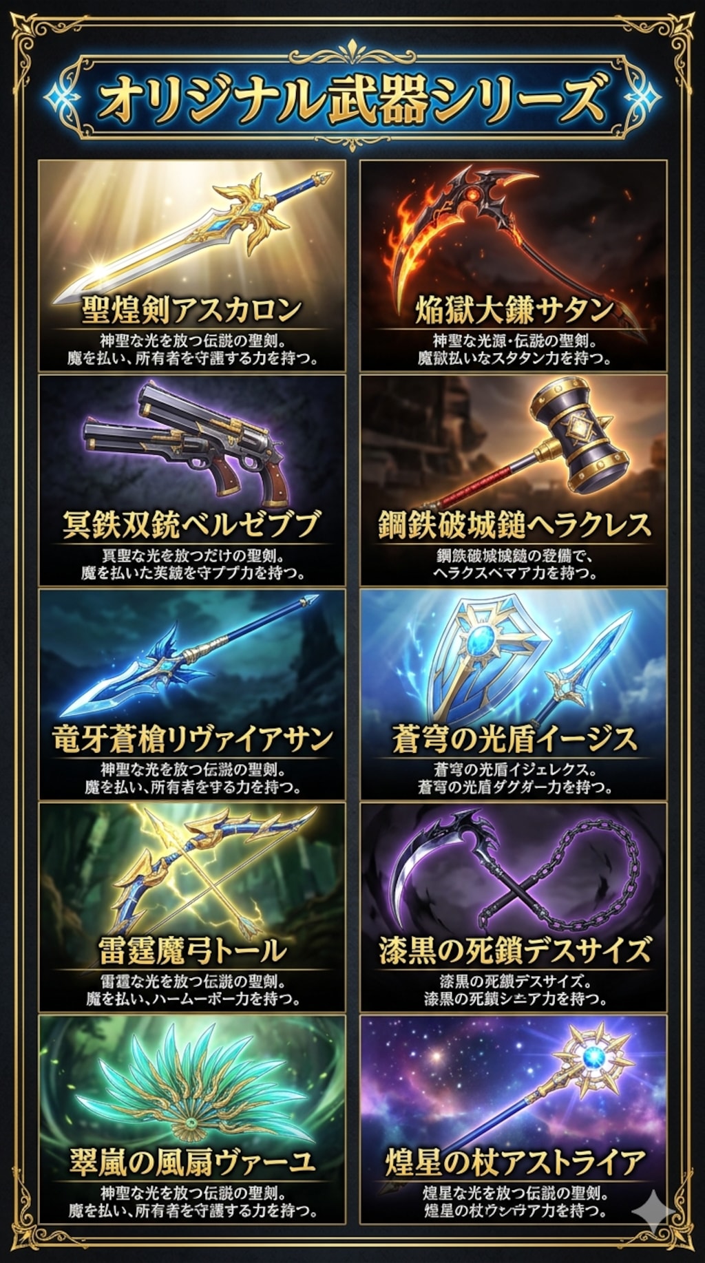 オリジナル武器