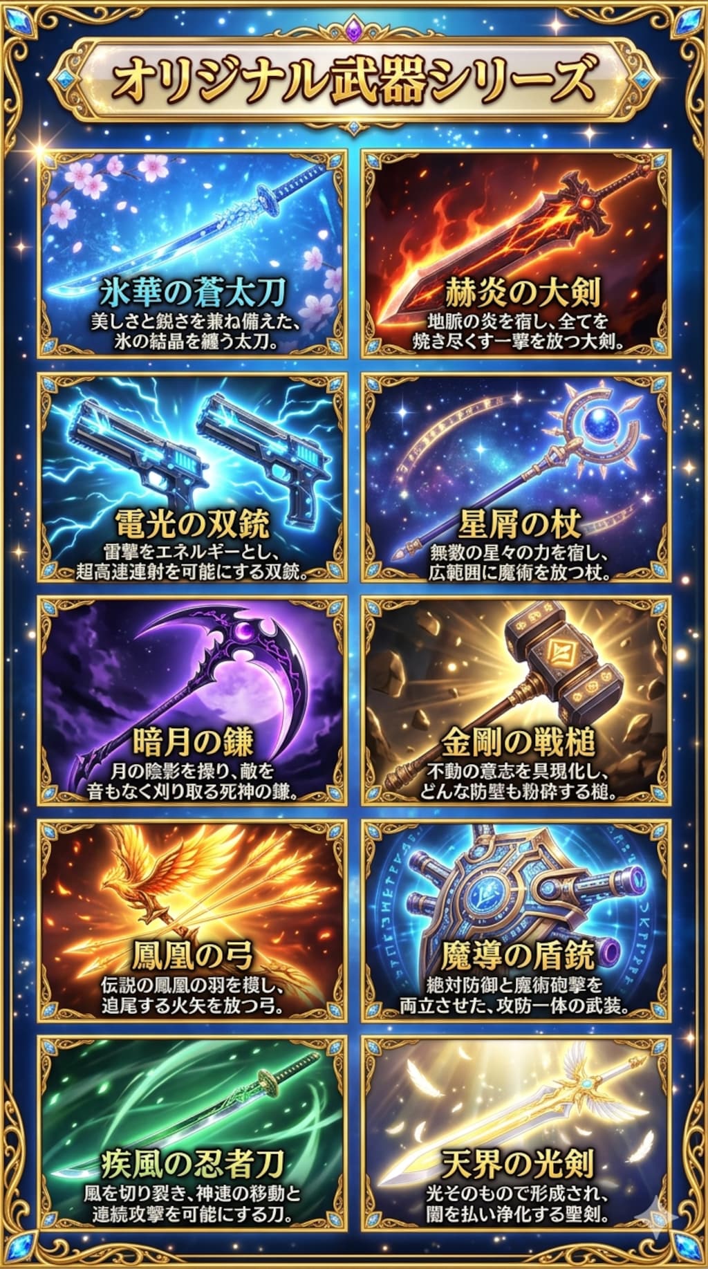 オリジナル武器