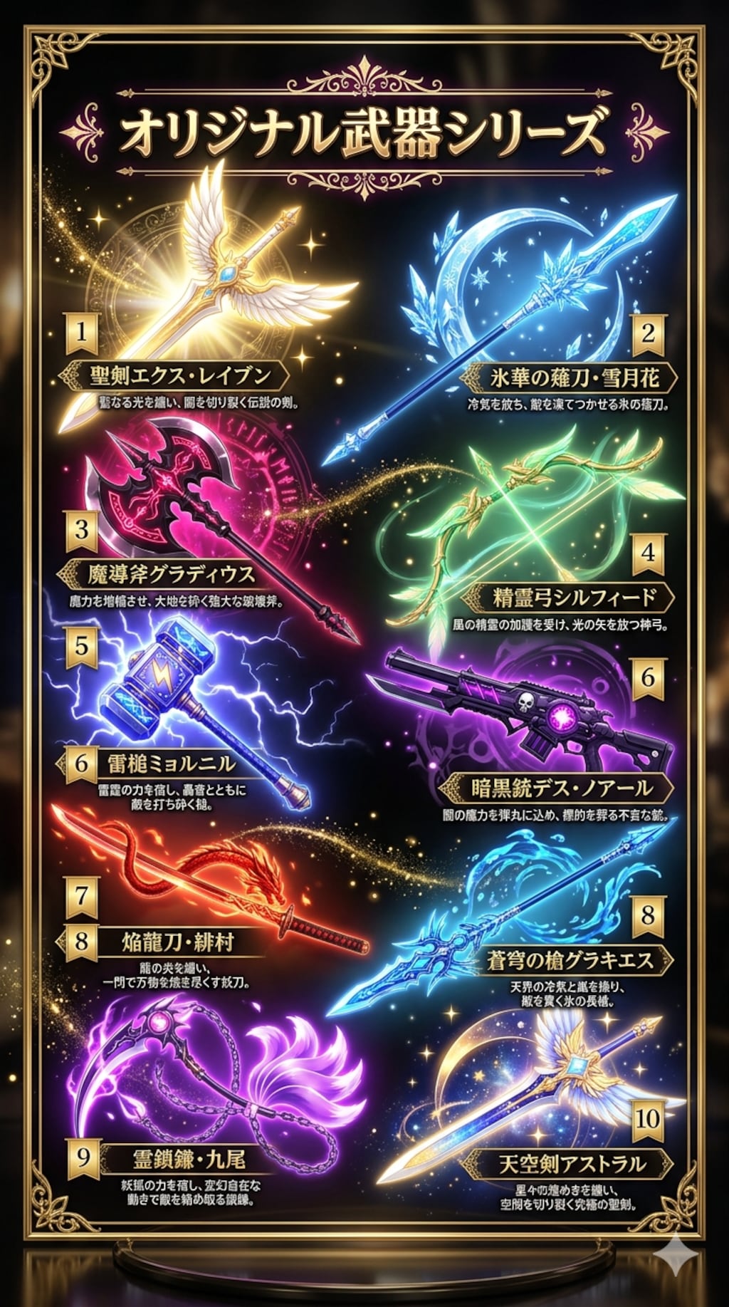 オリジナル武器