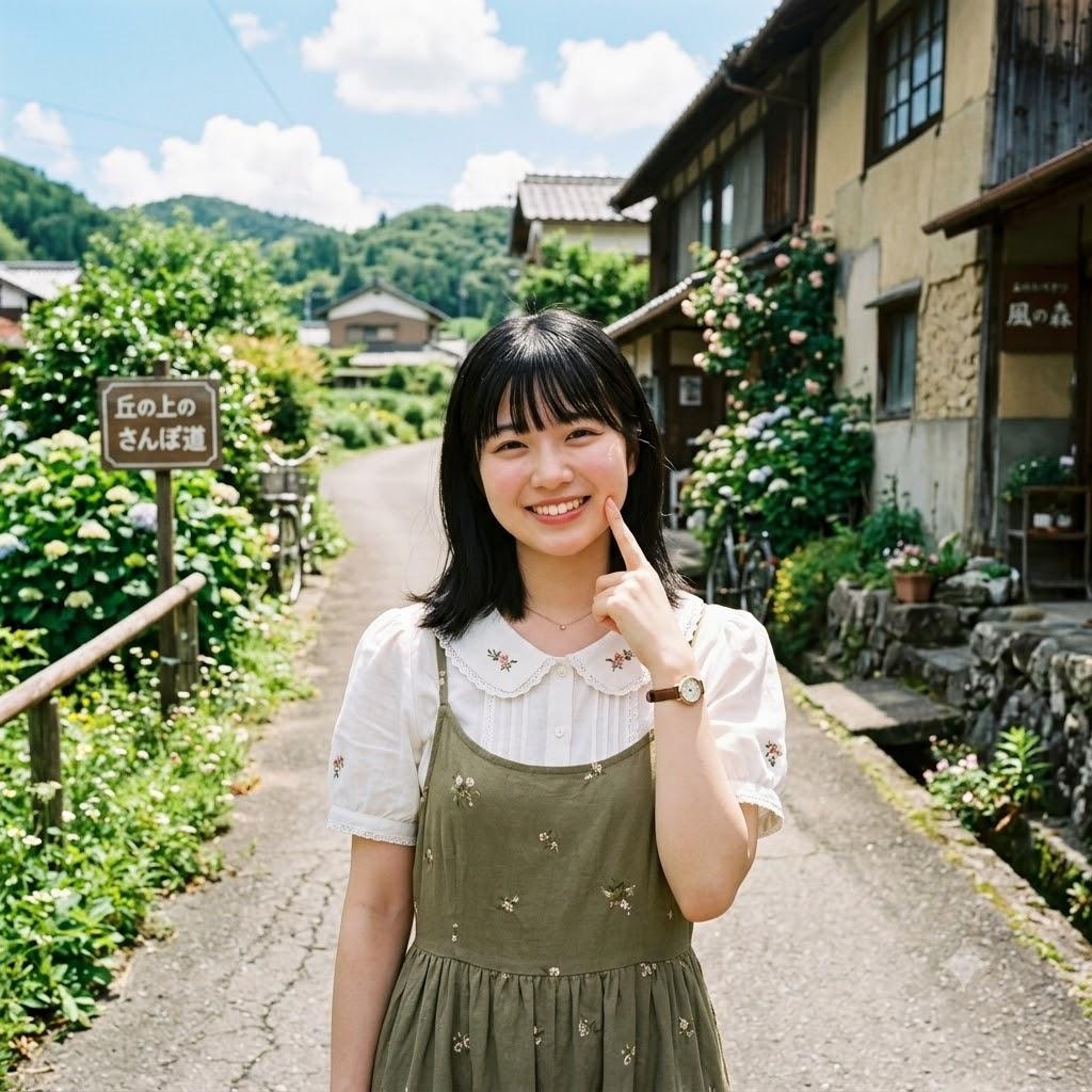 ほっぺに手を当てる理由