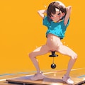 力比べに負けたのでおまんこ訓練 4枚目