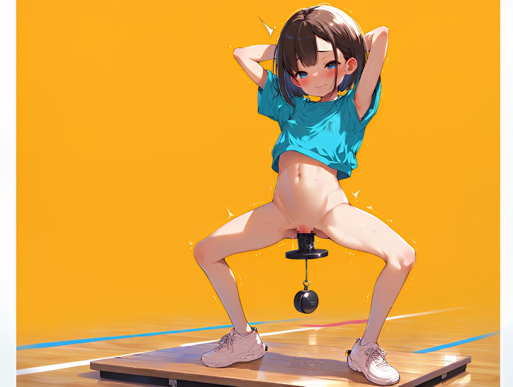 力比べに負けたのでおまんこ訓練