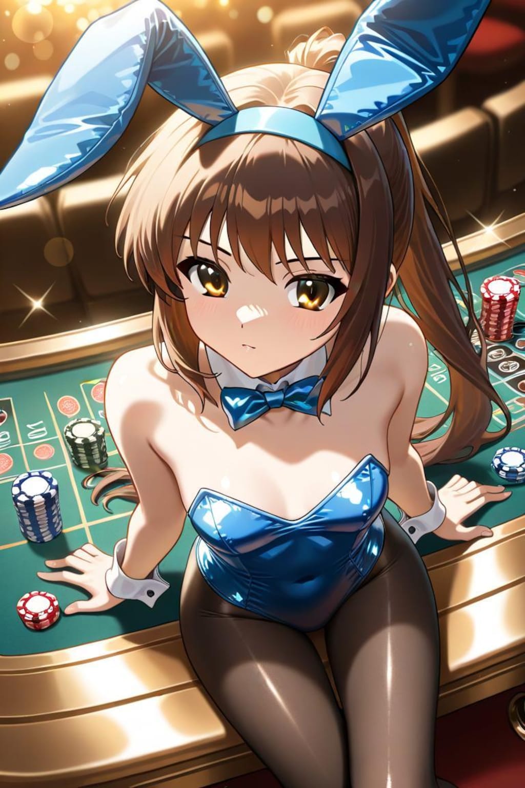 涼宮ハルヒの憂鬱　キョン子　バニーガール