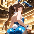 涼宮ハルヒの憂鬱　キョン子　バニーガール 3枚目