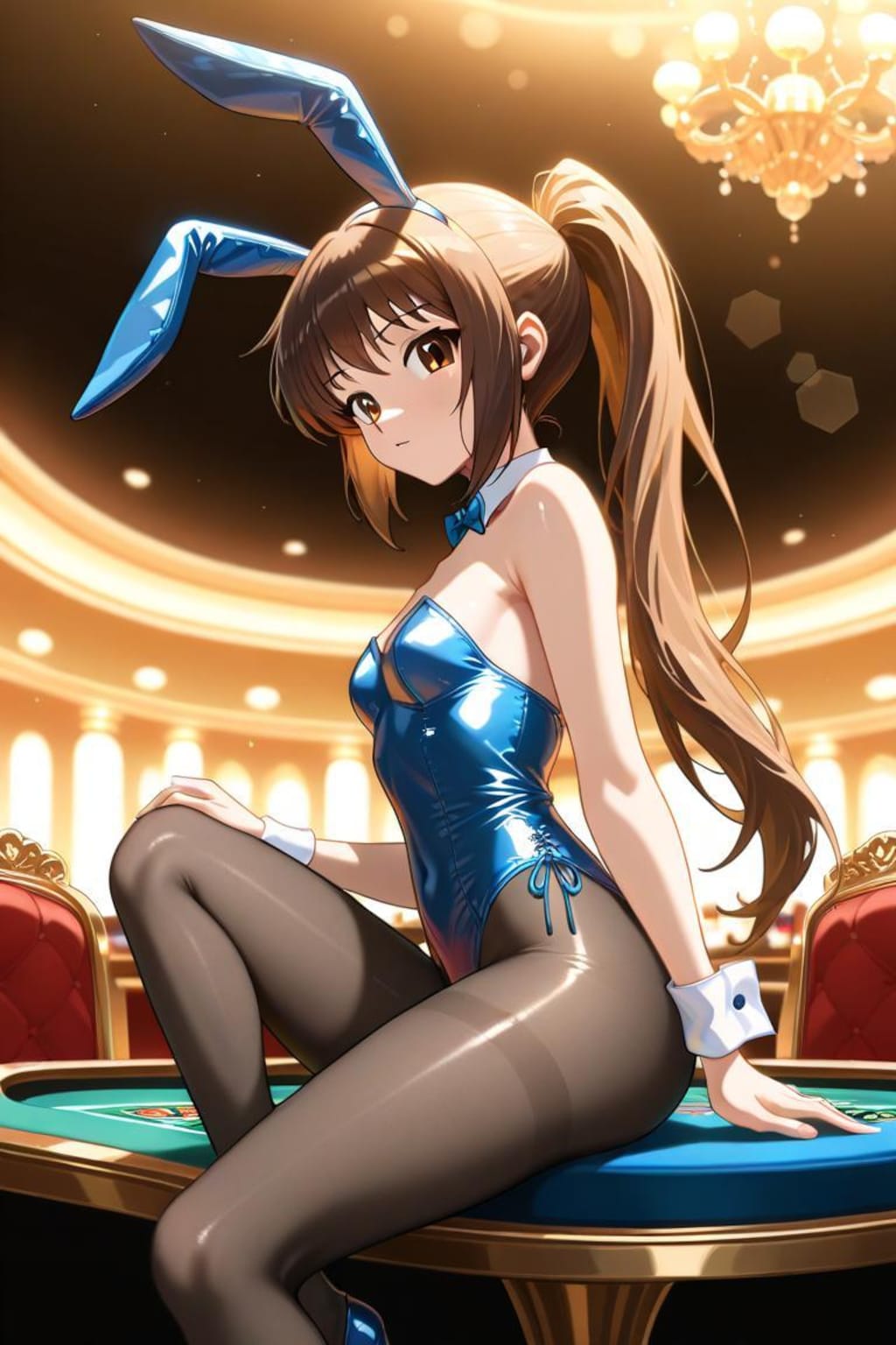 涼宮ハルヒの憂鬱　キョン子　バニーガール