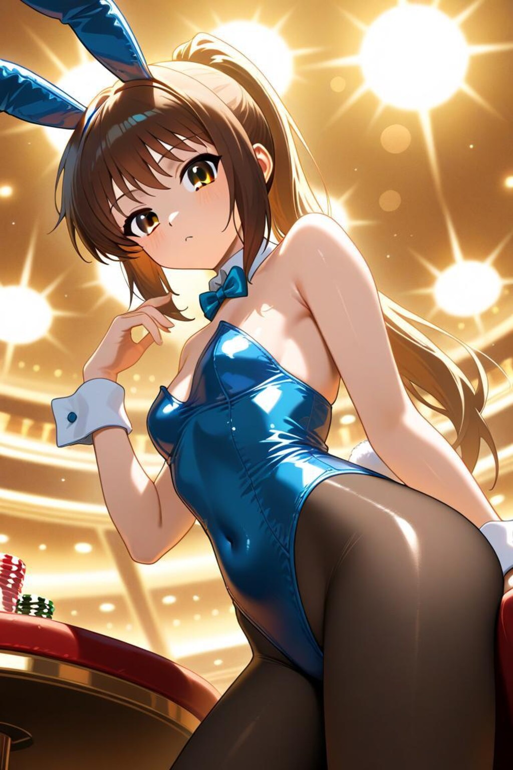 涼宮ハルヒの憂鬱　キョン子　バニーガール