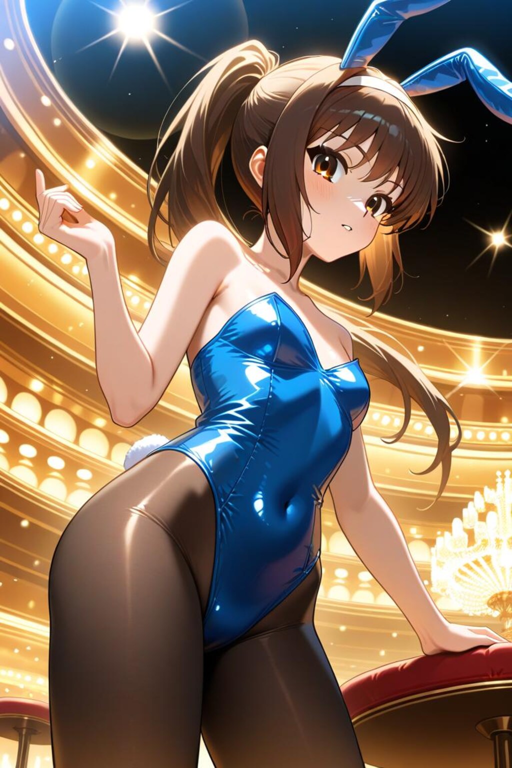 涼宮ハルヒの憂鬱　キョン子　バニーガール