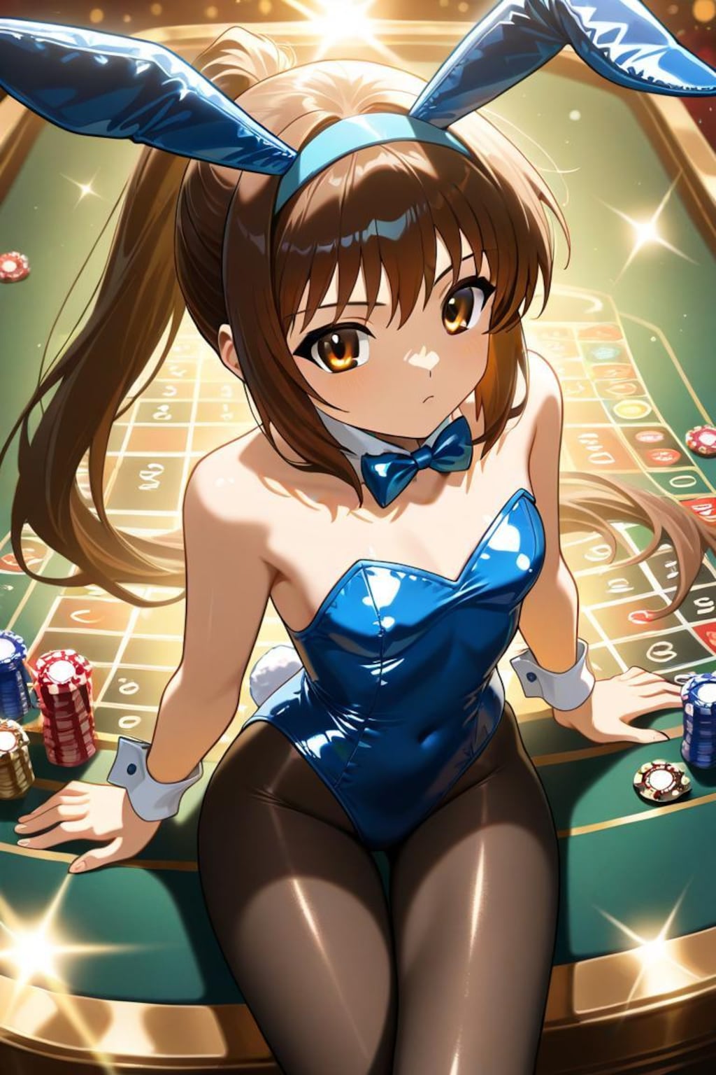 涼宮ハルヒの憂鬱　キョン子　バニーガール