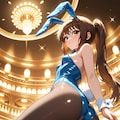 涼宮ハルヒの憂鬱　キョン子　バニーガール 2枚目