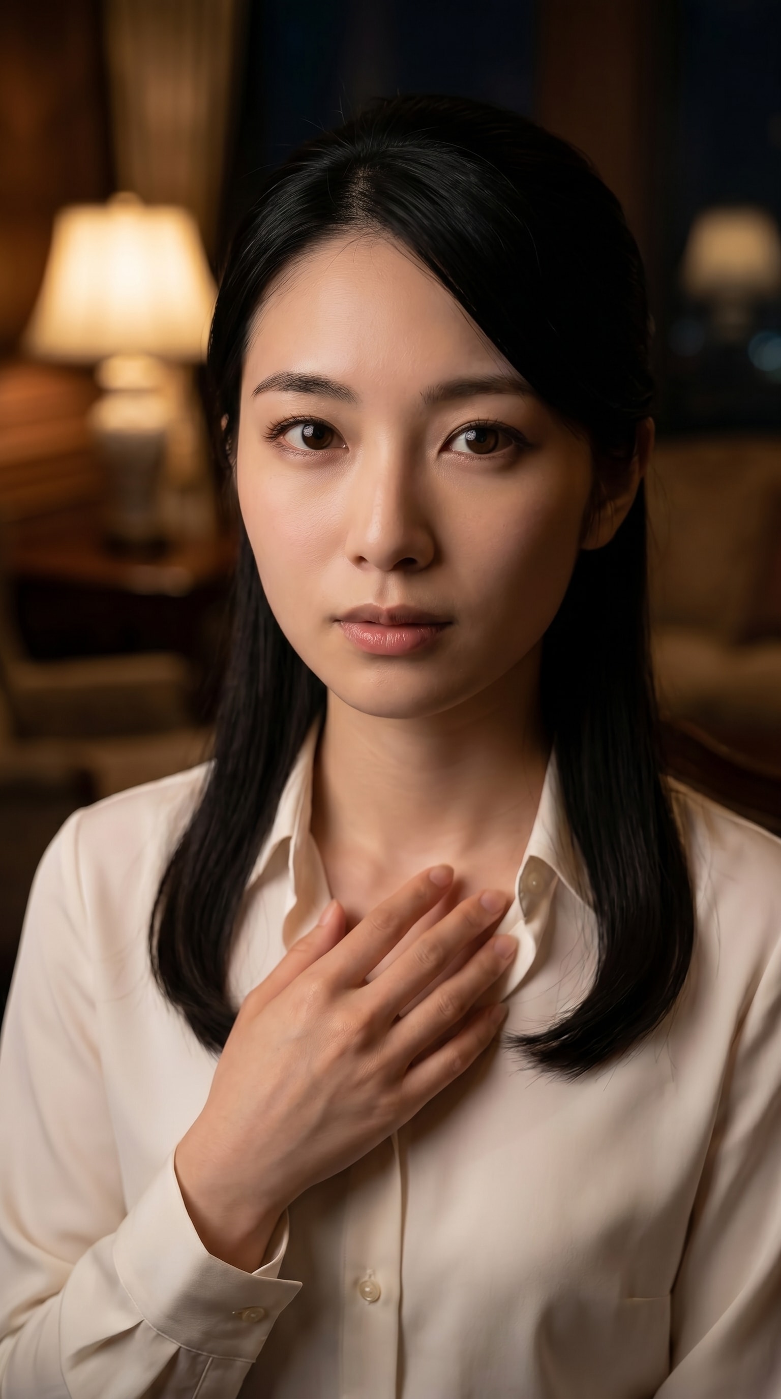 オフィスで二人きりの残業。「内緒ですよ、先輩…？」