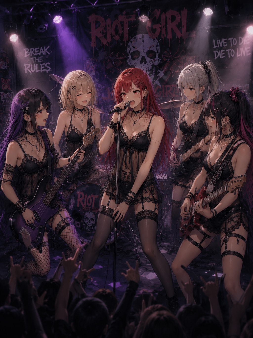 大学生ガールズバンド