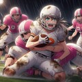 🏈泥まみれの女子アメフト 128 6枚目