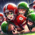 🏈泥まみれの女子アメフト 128 9枚目