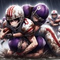 🏈泥まみれの女子アメフト 128 10枚目
