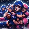 🏈泥まみれの女子アメフト 128 4枚目
