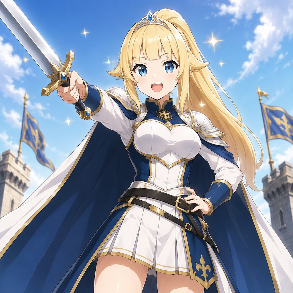 おてんば姫騎士の号令