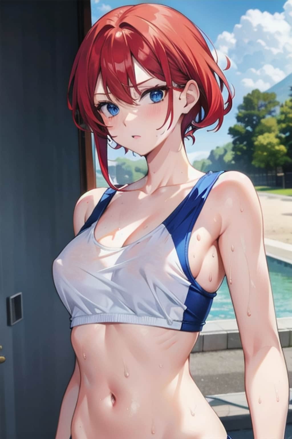 健全な目で見なきゃいけないスポーティーな女