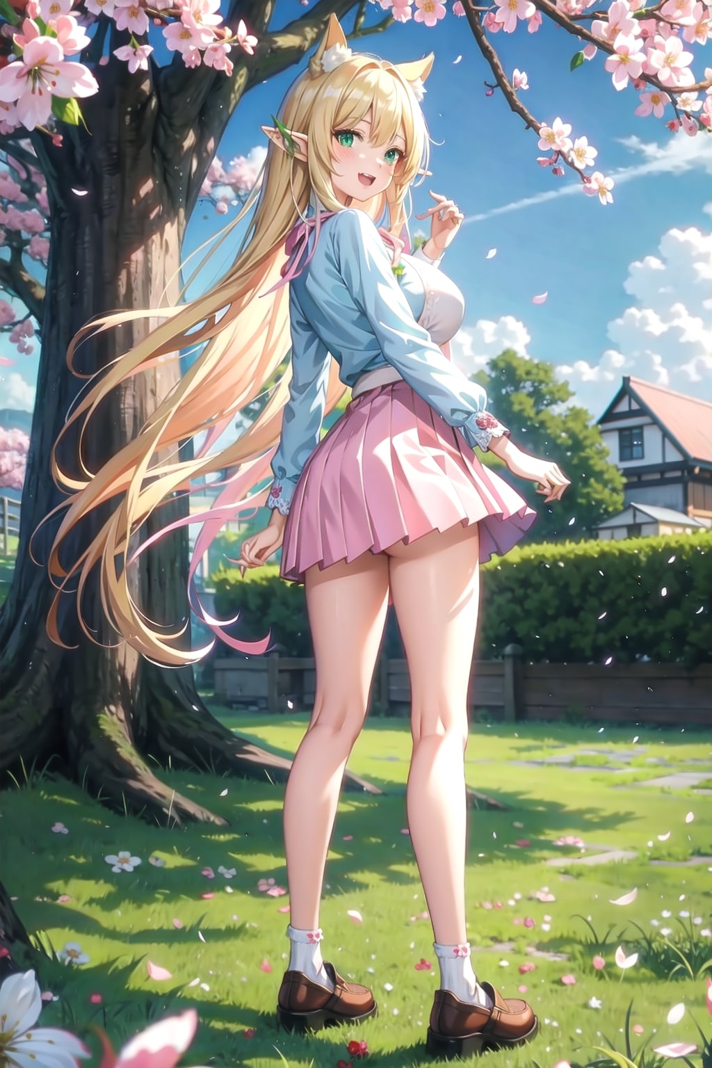 エルフでケモ耳