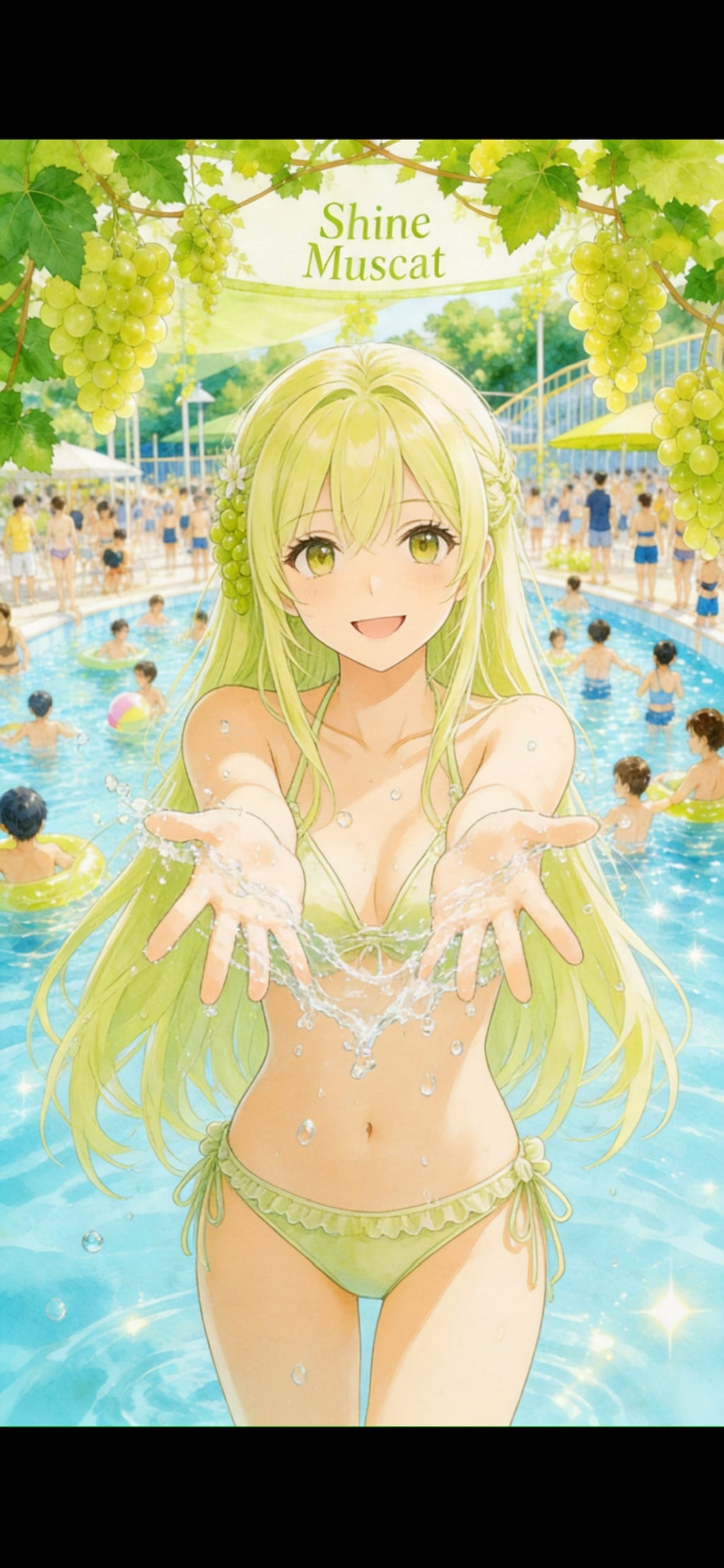 光り輝く果実✨シャインマスカットちゃん✨
