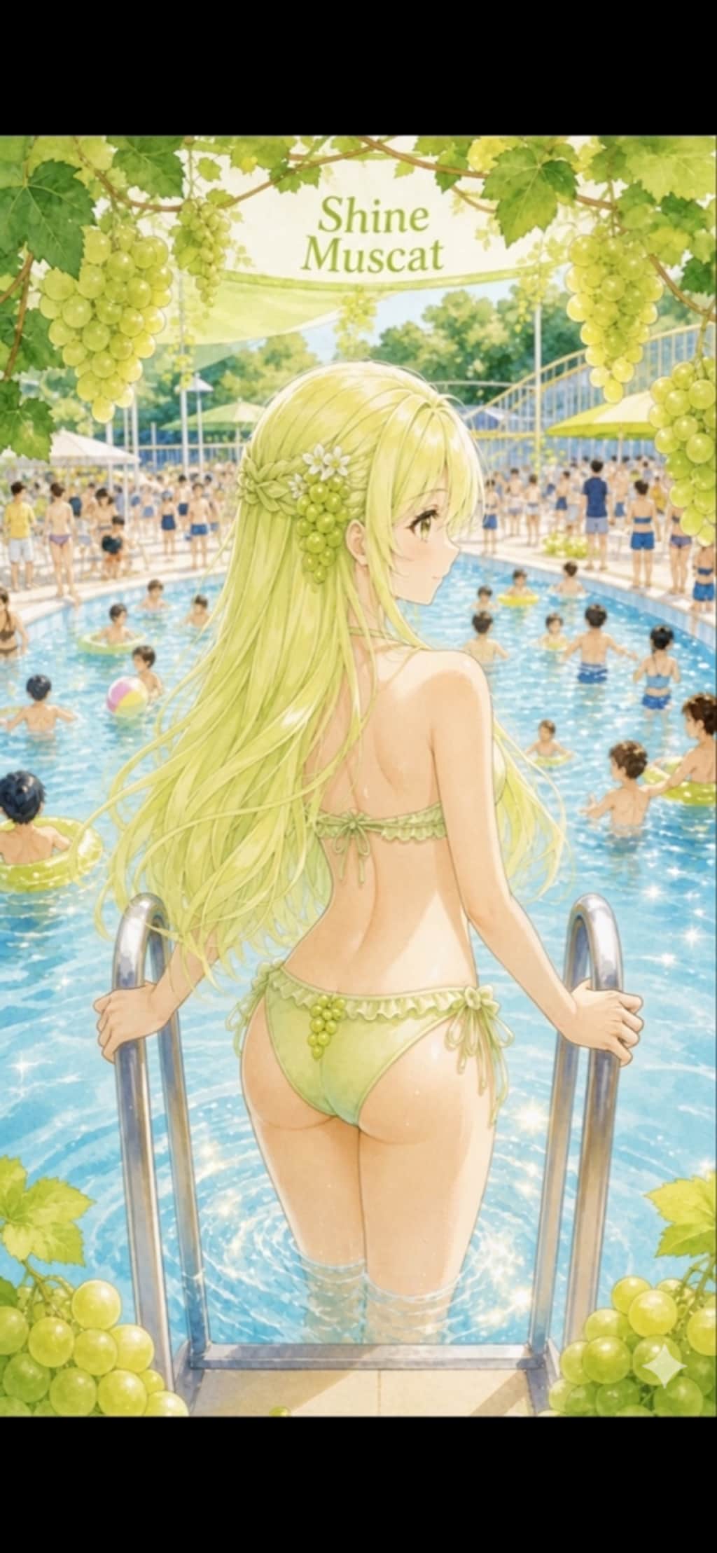 光り輝く果実✨シャインマスカットちゃん✨
