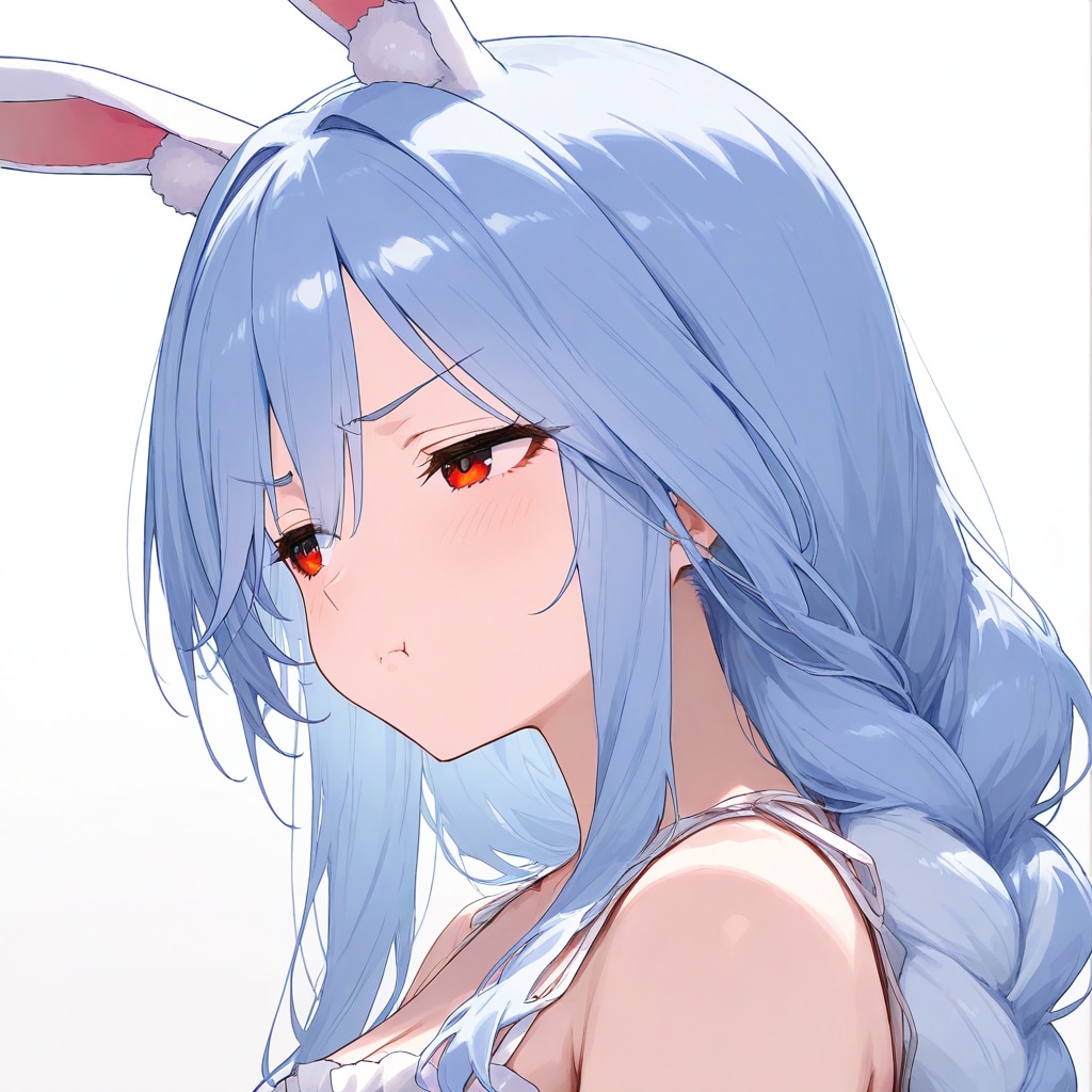 ぺこちゃん横顔