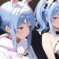 ぺこちゃん横顔 4枚目