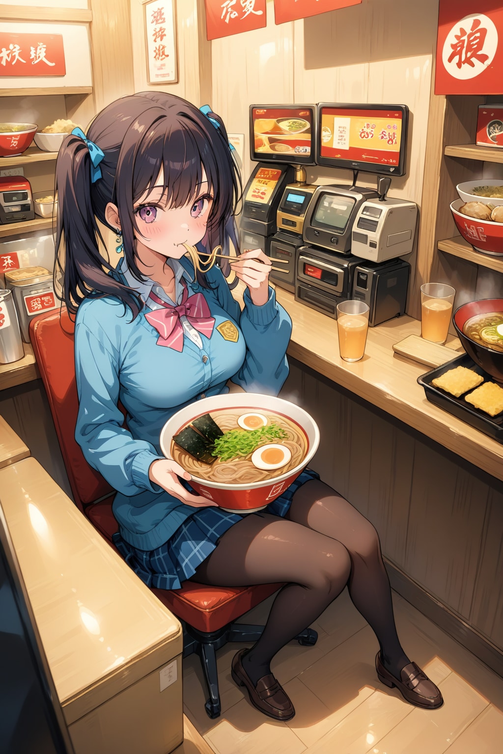 昭和52年ラーメン屋ロボットチャレンジ～どこだここ?～ | の人気AIイラスト・グラビア