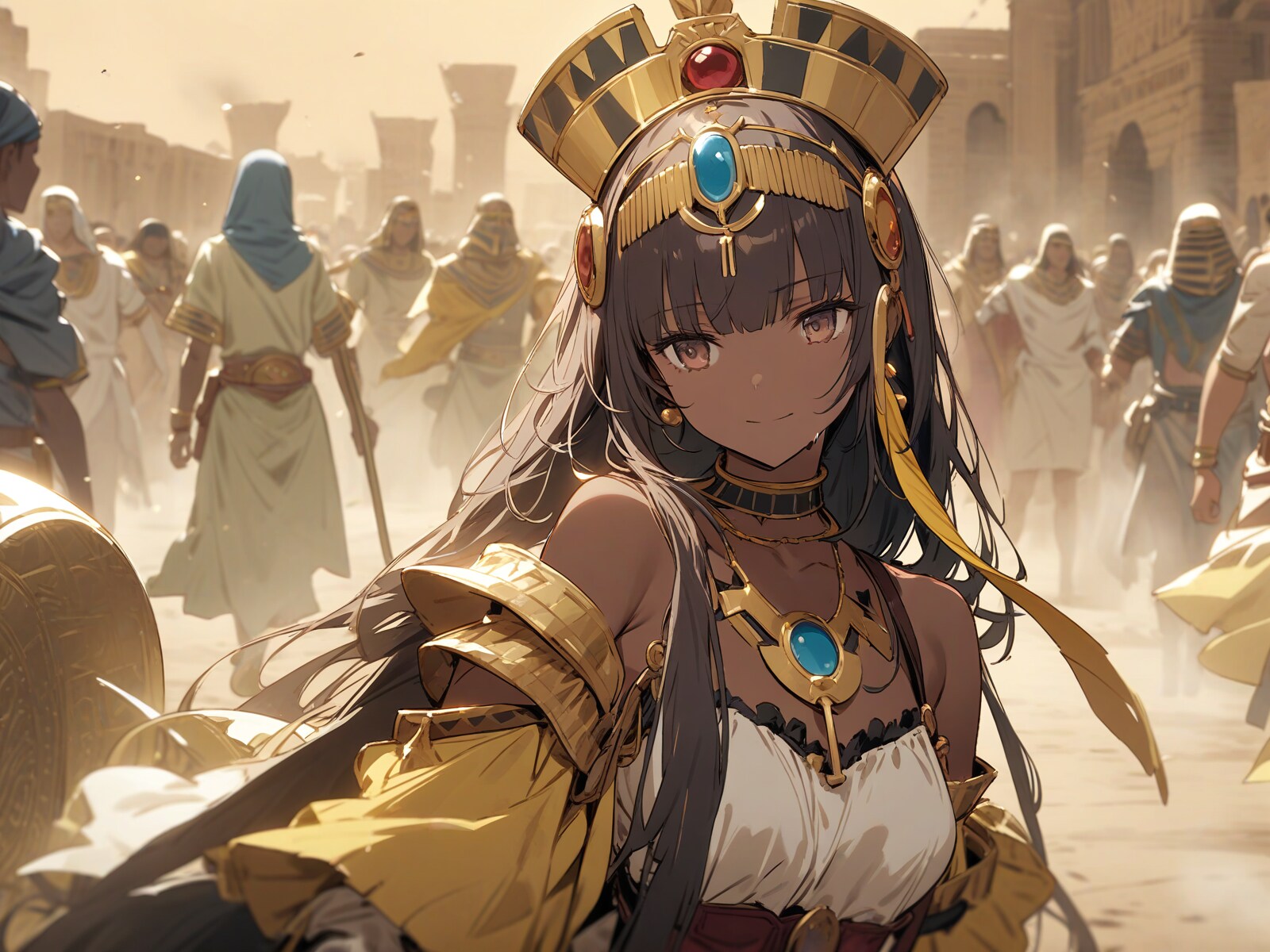 褐色の女王