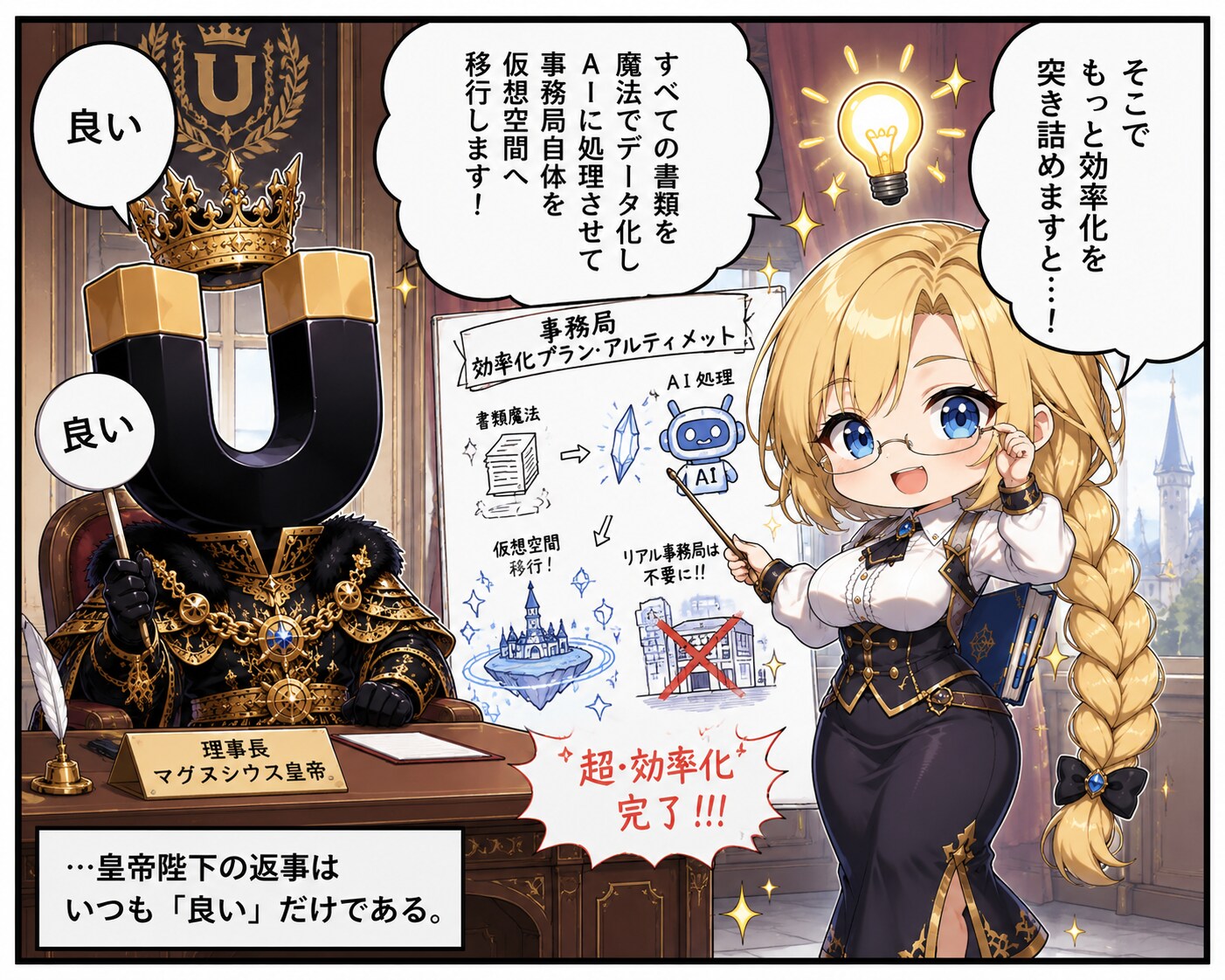 聖薔薇学園事務長 ルクレツィア・ラインゴルト