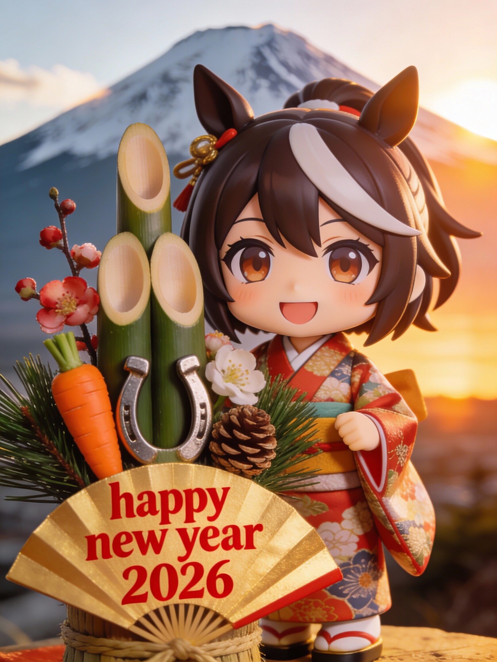 新年明けましておめでとうございます♪