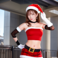 【没】サンタ服のミニスカお姉ちゃん② 12枚 2枚目