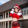 【没】サンタ服のミニスカお姉ちゃん② 12枚 4枚目