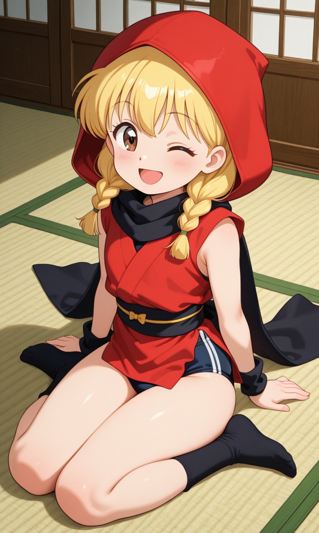 超セクブルマ忍者チャチャの、少女の武器