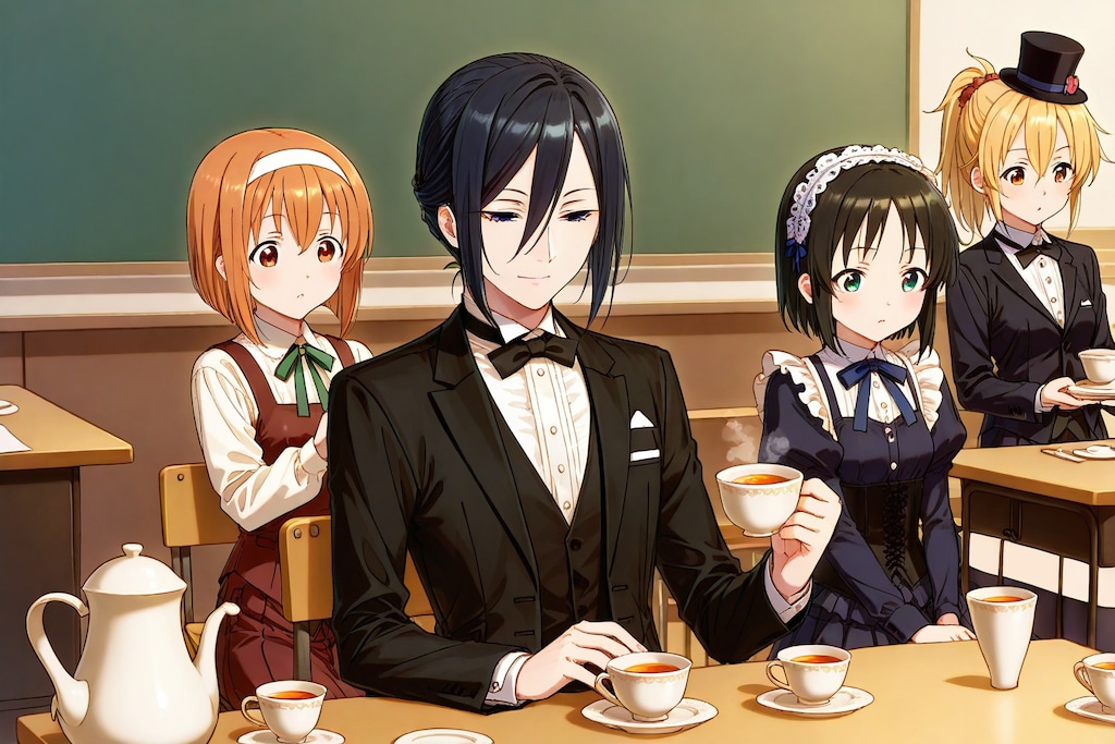 メイドと悪魔と、午後三時