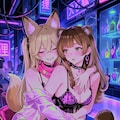 狐と狸 9枚目
