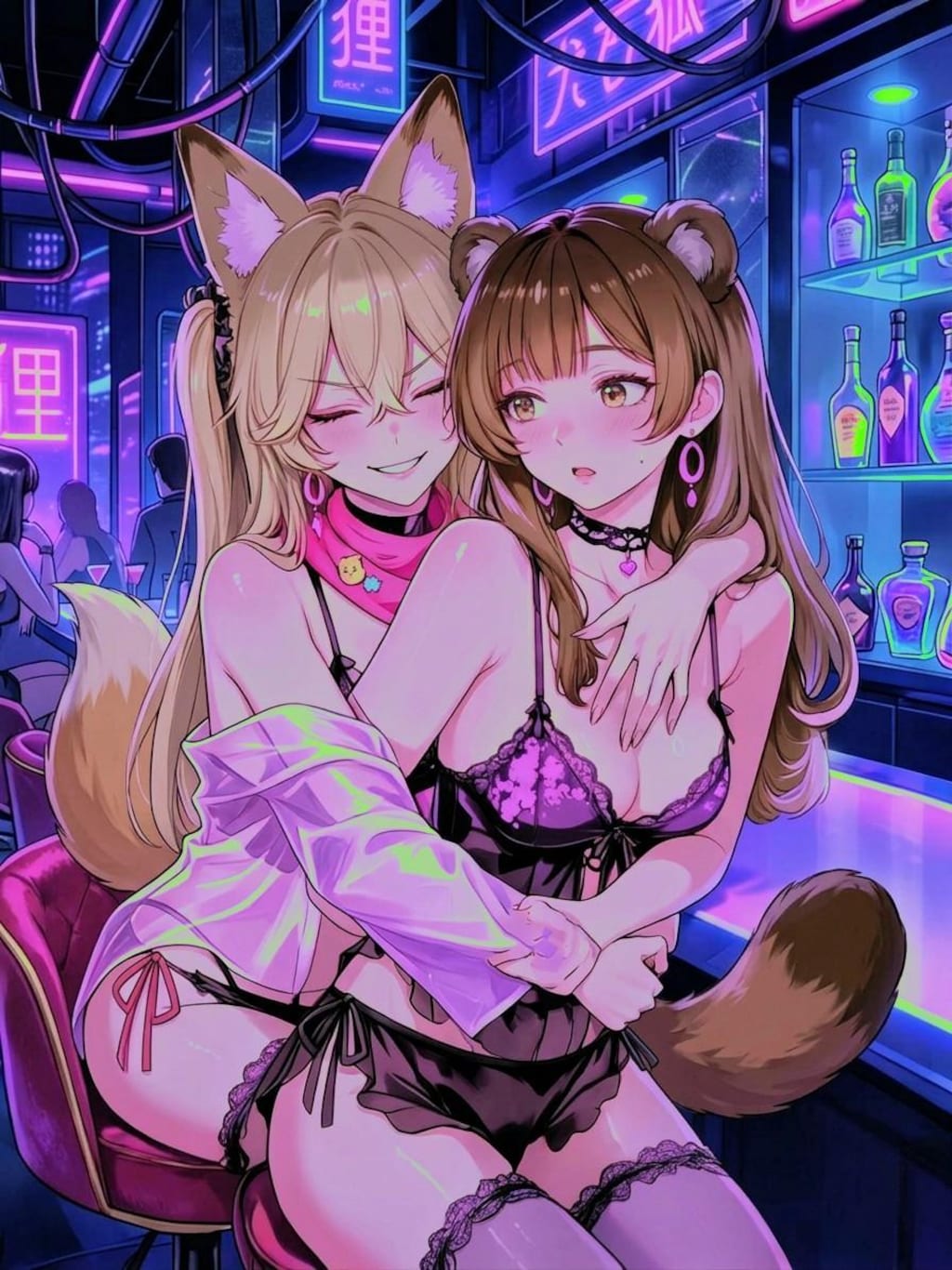 狐と狸