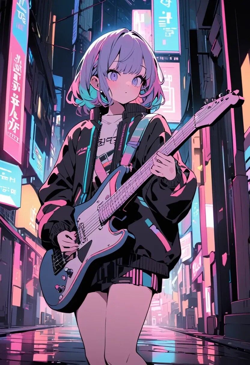 ストリートミュージシャン | の人気AIイラスト・グラビア