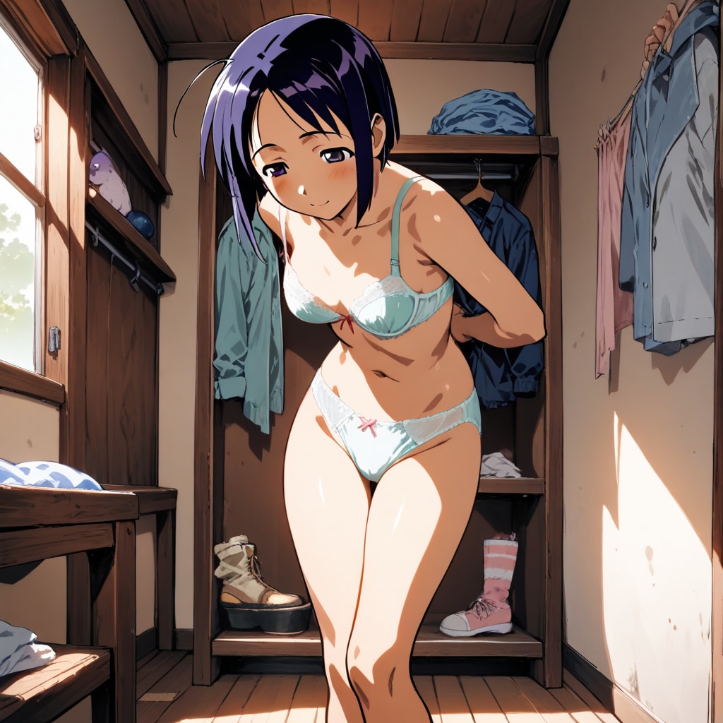 前原しのぶ着替え中
