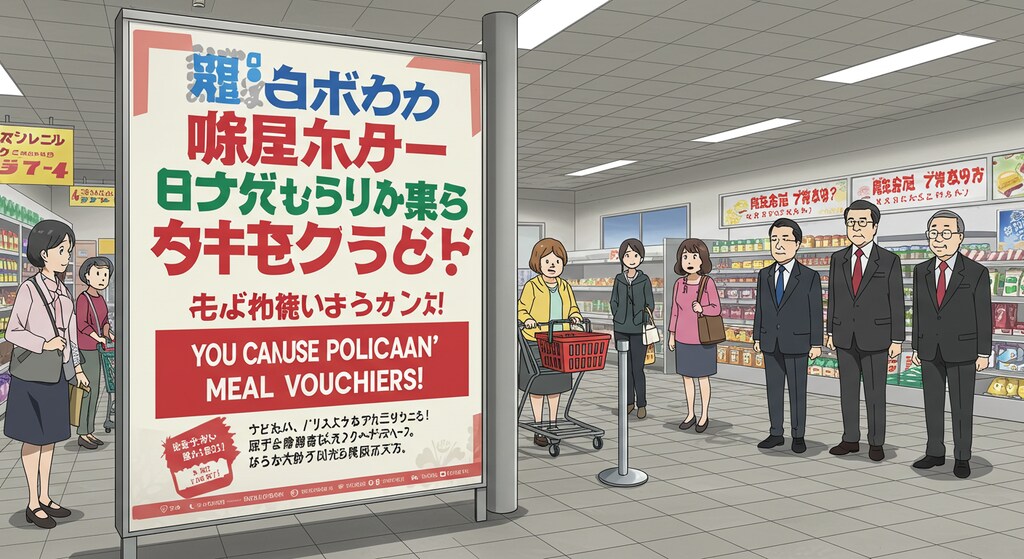 当店では政治家のお食事券が使えるようになりました！