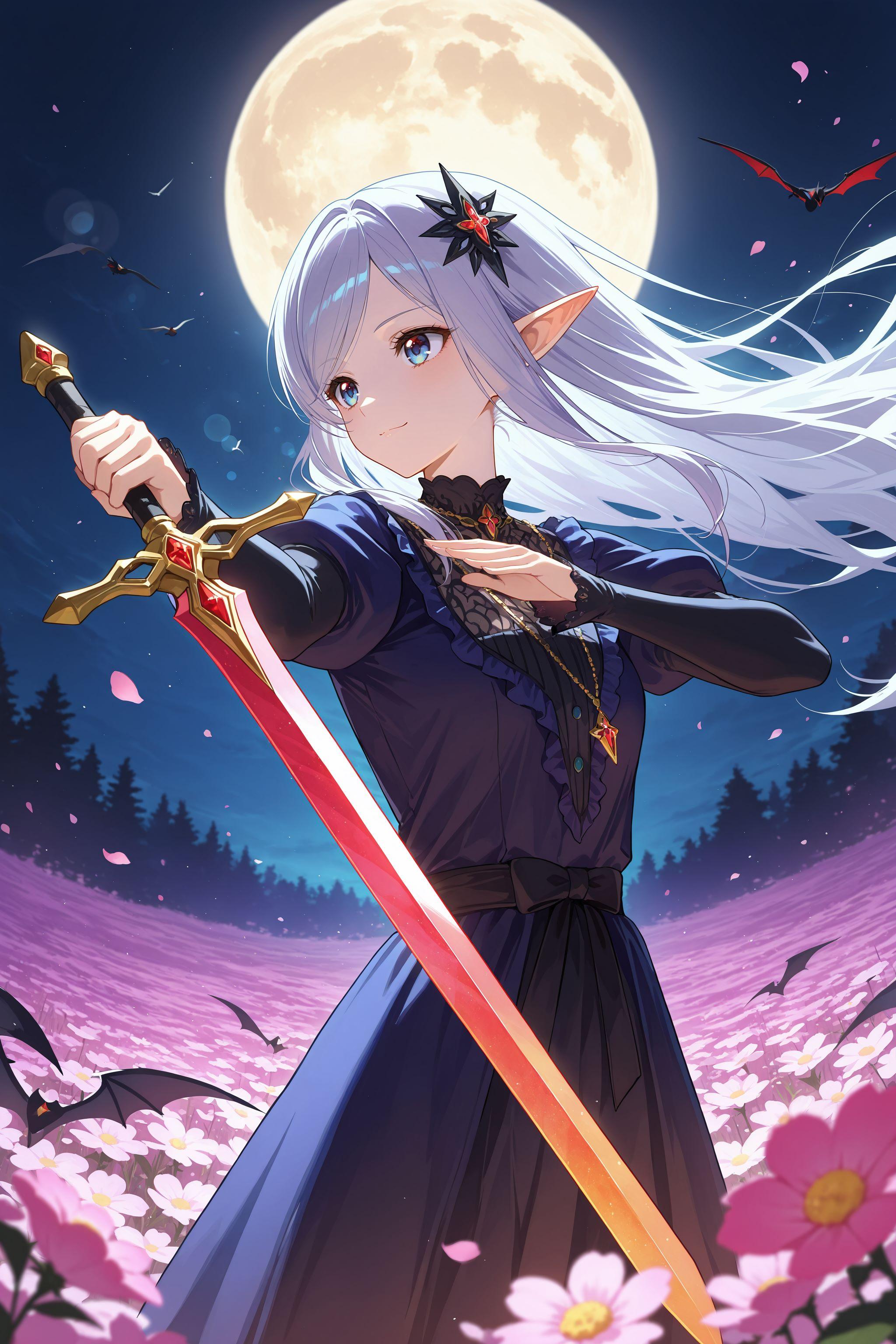 ヴァンパイアさん（戦闘モード） | の人気AIイラスト・グラビア