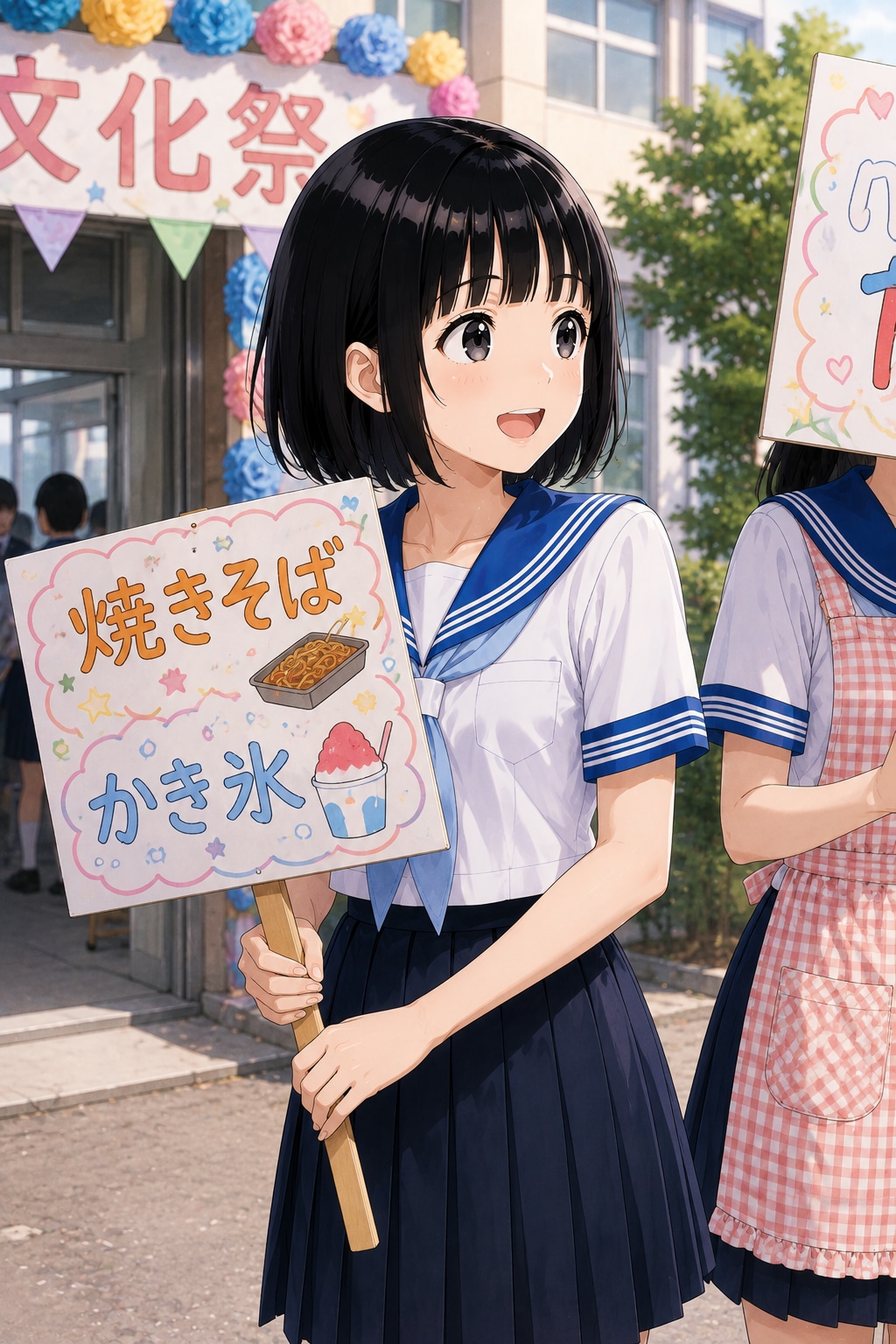 架空制服女子３８　小春ちゃん | の人気AIイラスト・グラビア