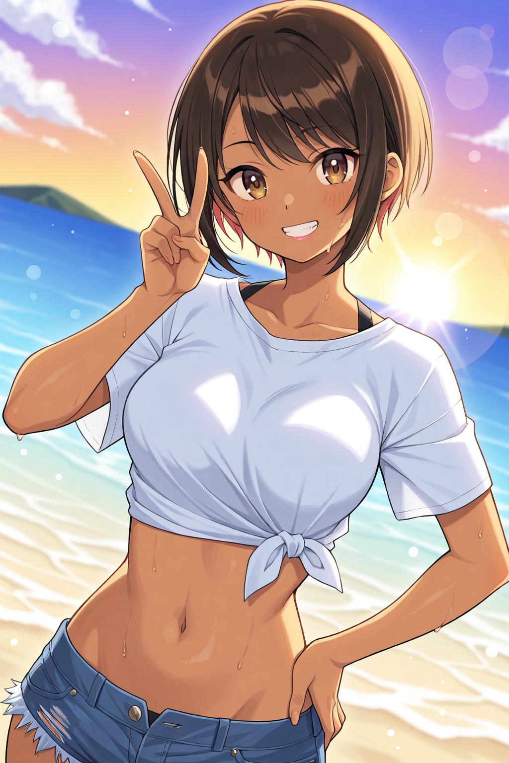 ビーチの夕暮れ 2025　その７