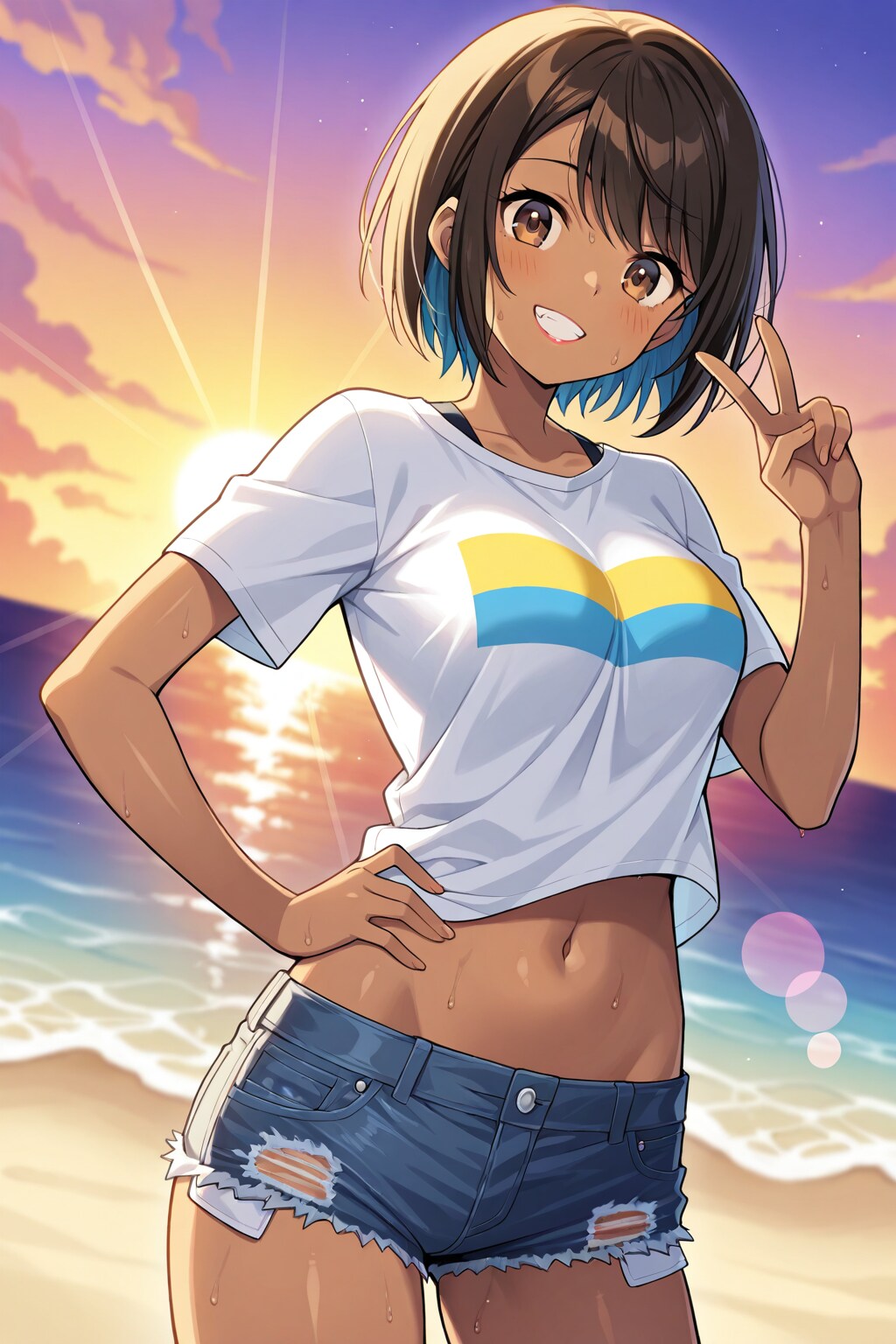 ビーチの夕暮れ 2025　その７