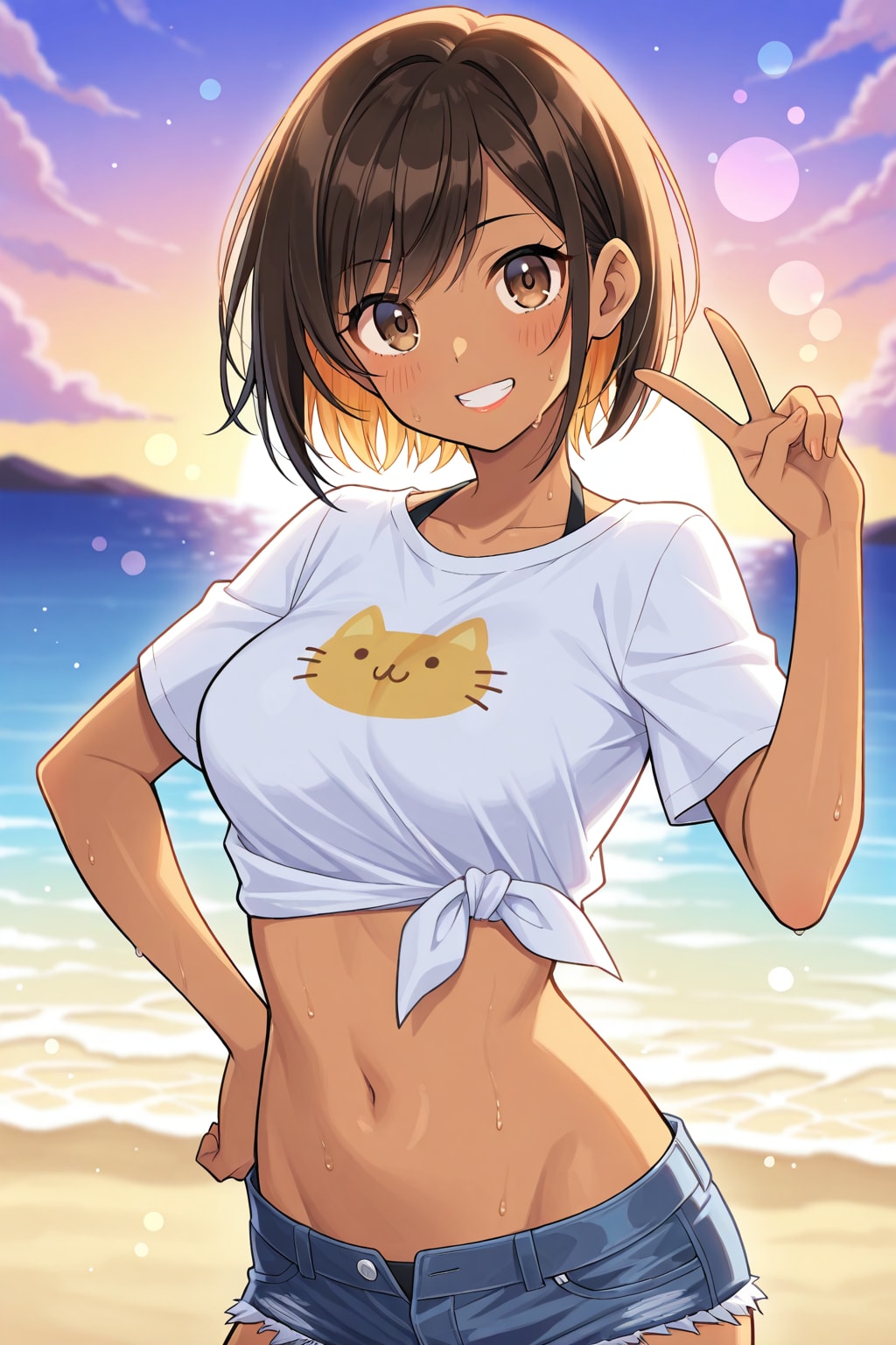 ビーチの夕暮れ 2025　その７